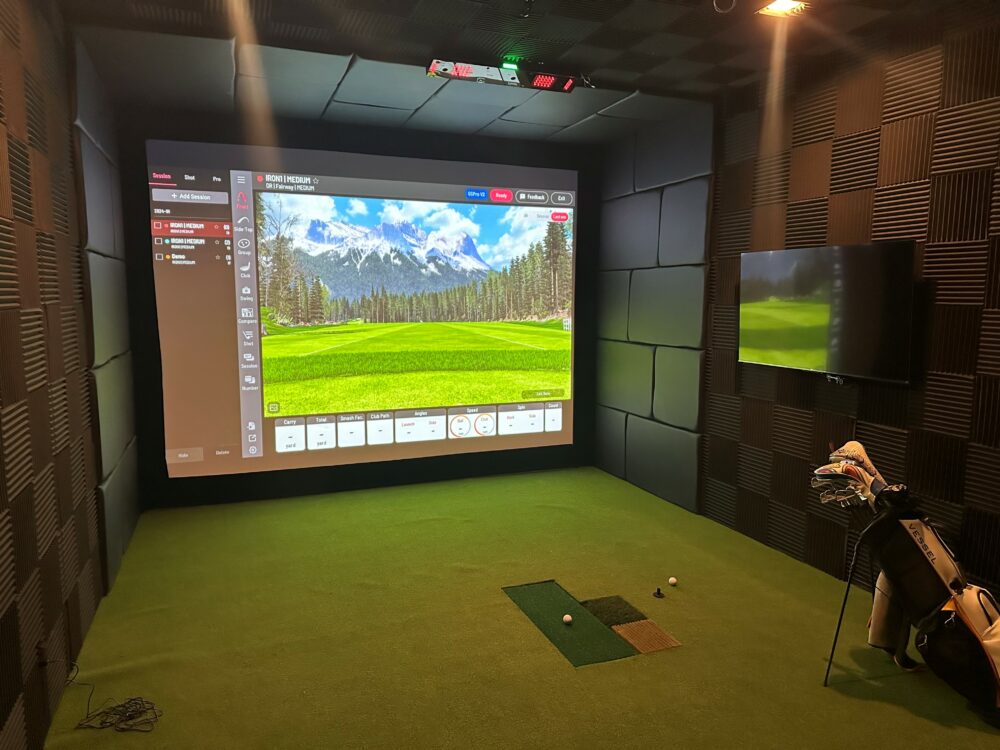 Langford Champions golf simulator