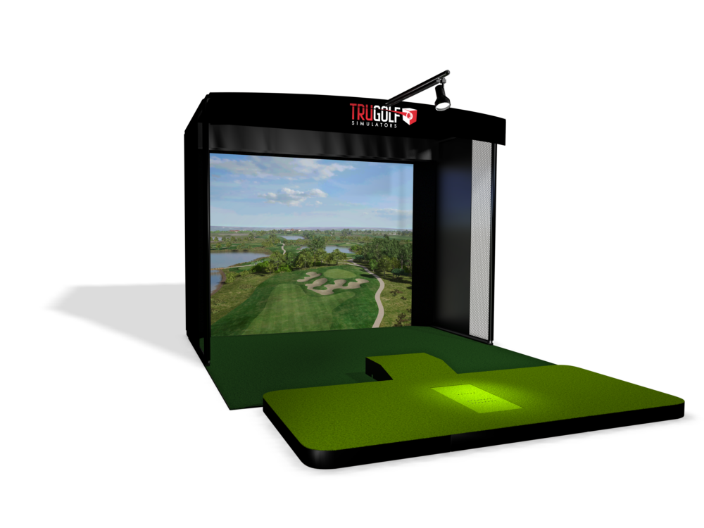 TruGolf Vista 10 simulator render