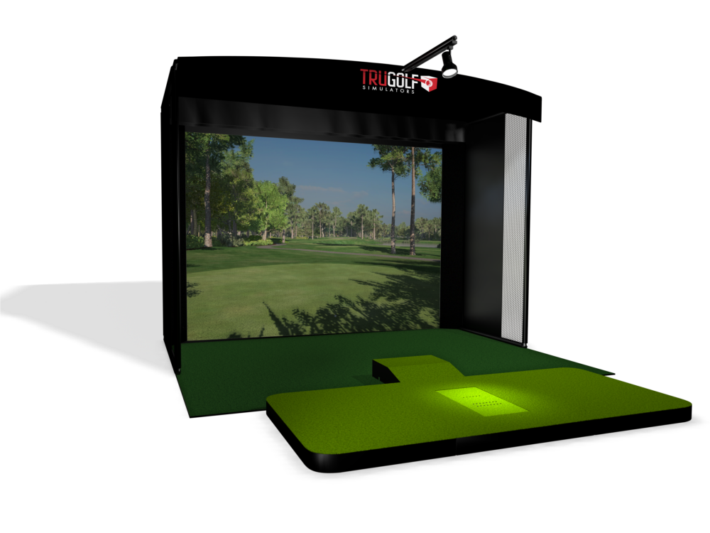 TruGolf Vista 12 simulator render