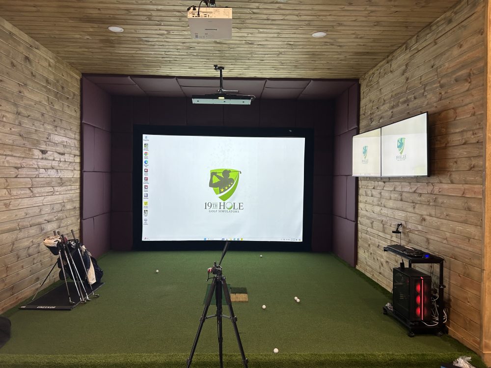 Todd Wintters Champions golf simulator