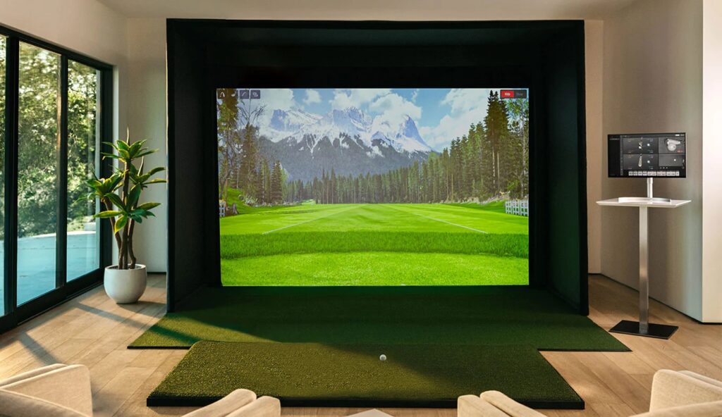 golf simulator in Trenton, TX