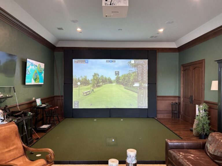 Best Golf Simulator for Home Use in Dallas, TX for Year Round Practice During Extreme Heat