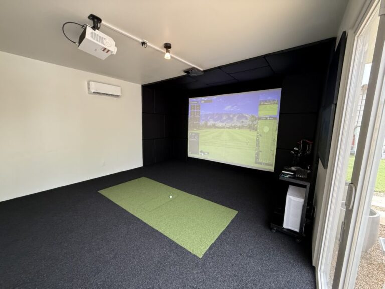 Best Golf Simulator Installers in Dallas, TX for TrackMan, Uneekor, and TruGolf Systems