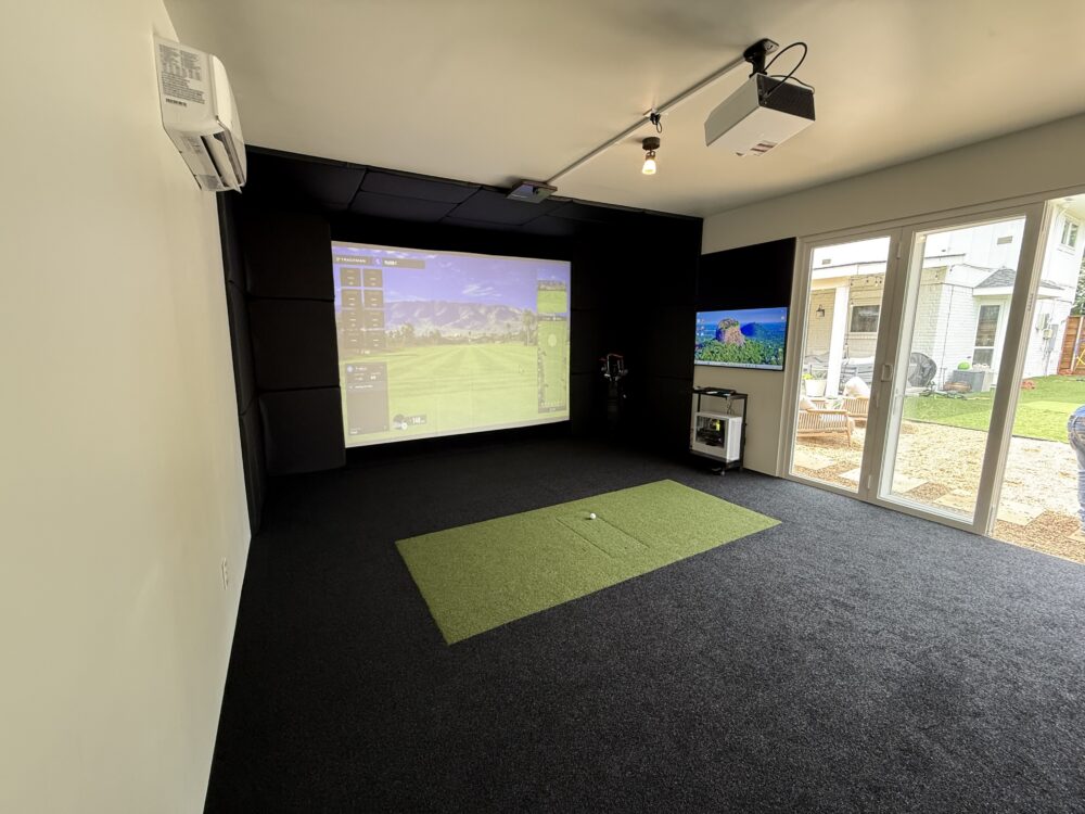 How Much Space Do You Actually Need for a Home Golf Simulator in Austin, TX?